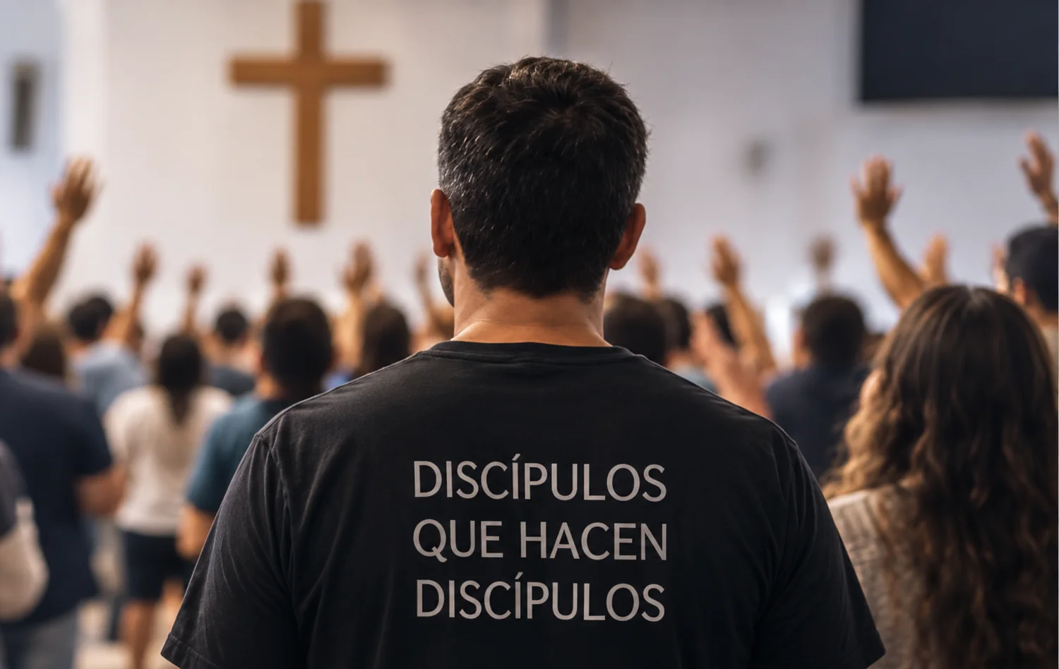 Congregación reunida en la iglesia